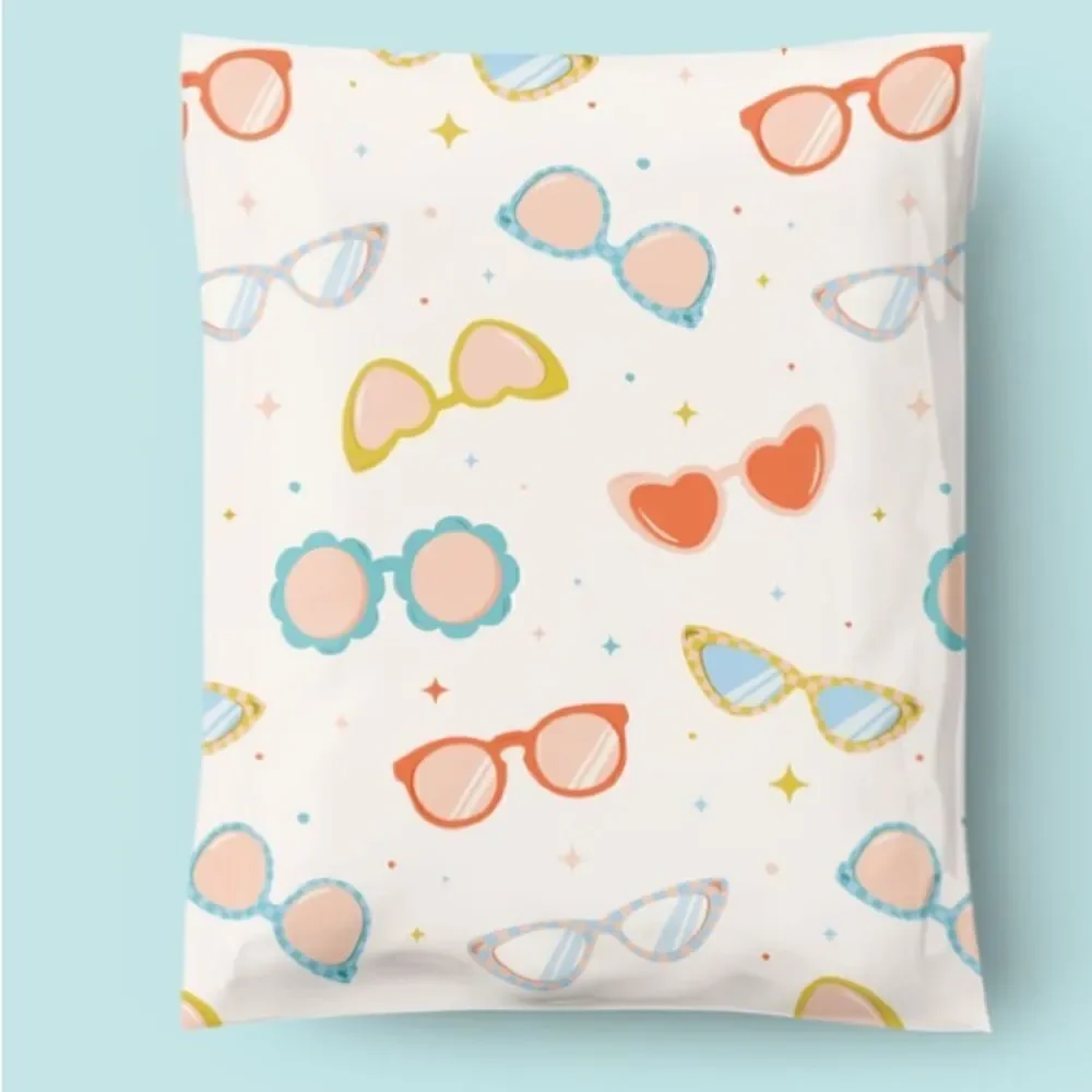 Poly mailers stickers